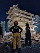 菲律宾首都马尼拉市的一座大楼发生坍