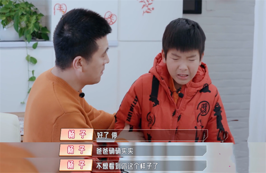 安迪情绪失控,杨子的做法很不错,值得父母学一学