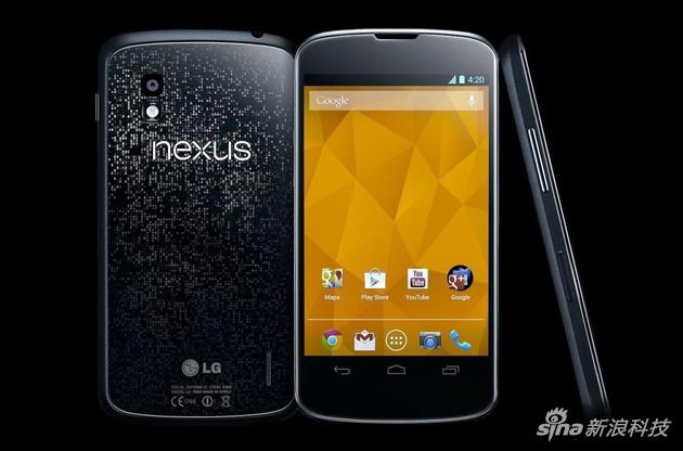 Nexus 4的设计感很强