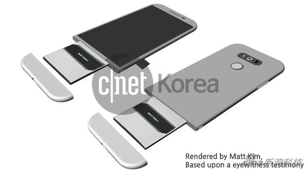 LG的模块化手机概念图