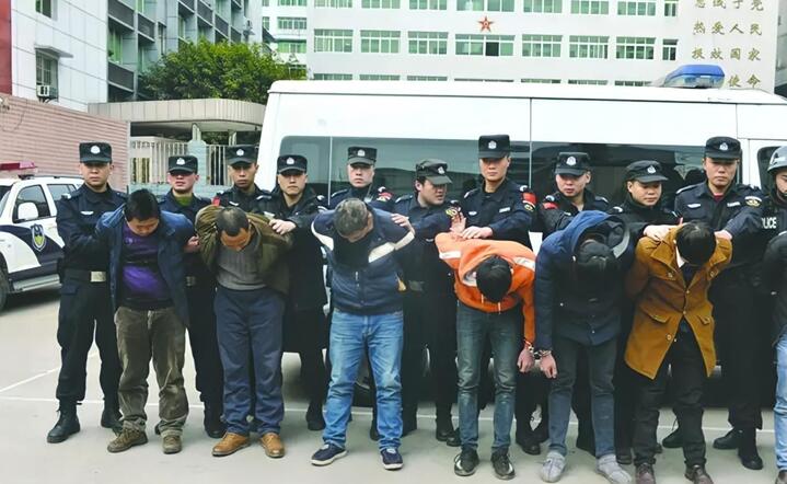 抓获犯罪嫌疑人 受访者供图