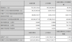  恒星科技2021年第一季度净利增长716.8