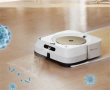 iRobot 拖地机器人，智能规划功能，让擦