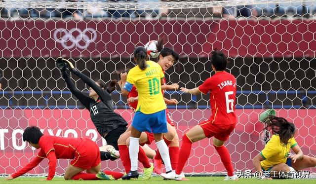 0-5惨败！中国女足被巴西横扫，王珊珊张馨中柱，奥运首战开门黑