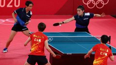 东京奥运会乒乓球女子团体1/8决赛举行
