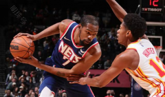 NBA常规赛篮网在主场以117-108战胜老鹰，
