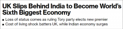 印度经济规模超过英国，引发未来印度