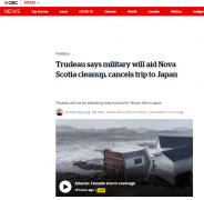 加拿大总理特鲁多当地时间24日表示取消