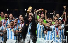 获得卡塔尔足球世界杯冠军的阿根廷队