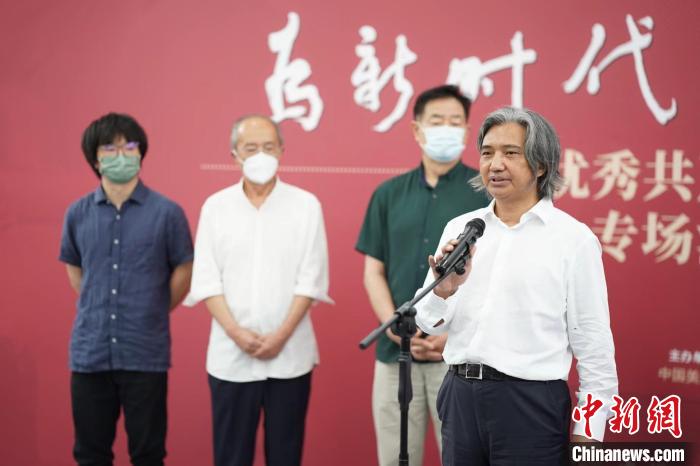 吴为山致辞 史春阳 摄