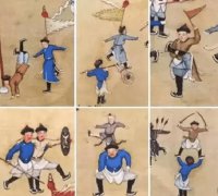戏说《冰嬉图》——清朝冰雪运动乌拉
